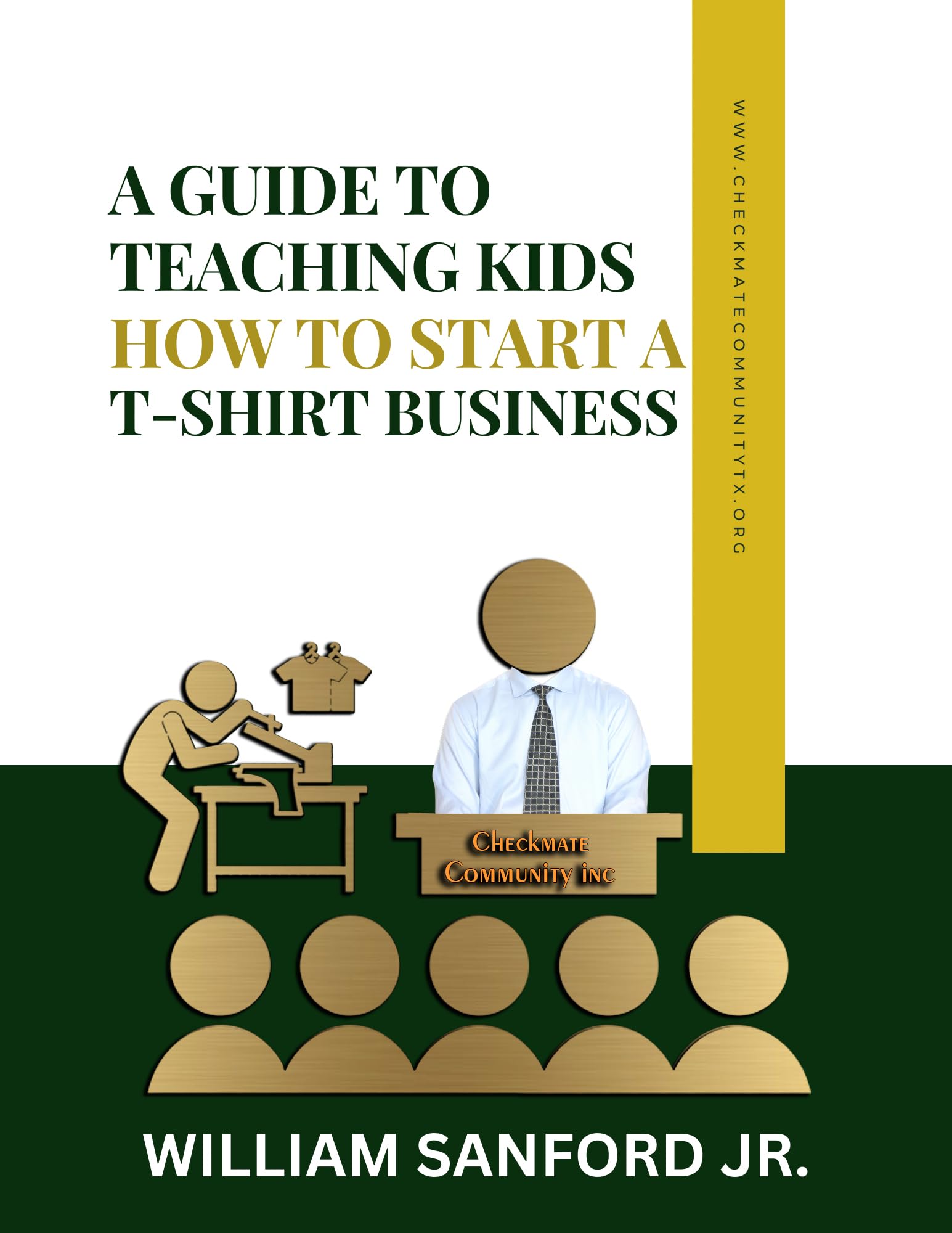 A Guide to Teaching Kids How to Start a T-Shirt Business — book cover